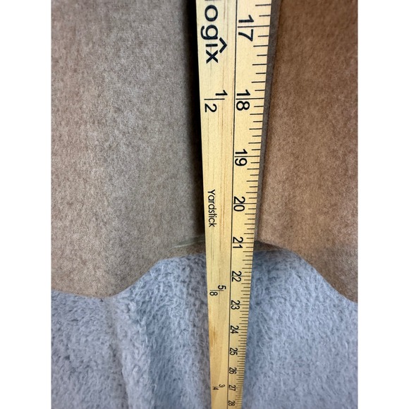 J.Crew Wool Cashmere Double Breasted Pea Coat Camel Tan Jacket Womens 10 - Picture 4 of 7